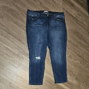 KanCan womens Dark Wash  Jeans. Maurices Exclusive!! Sz 22W!
